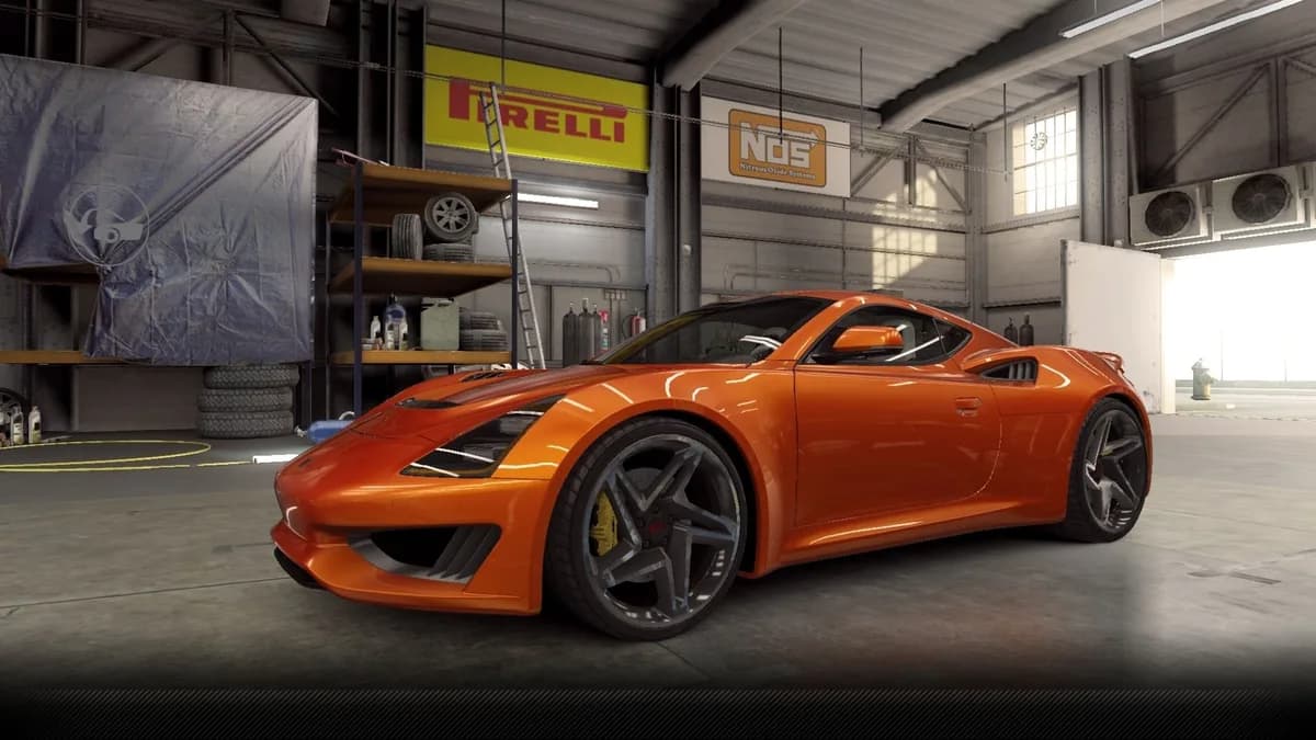 Saleen S1 CSR2 season prize car in BerylliumOrange