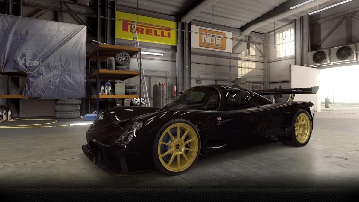 Ultima Evolution Coupé CSR2 season prize car in Black