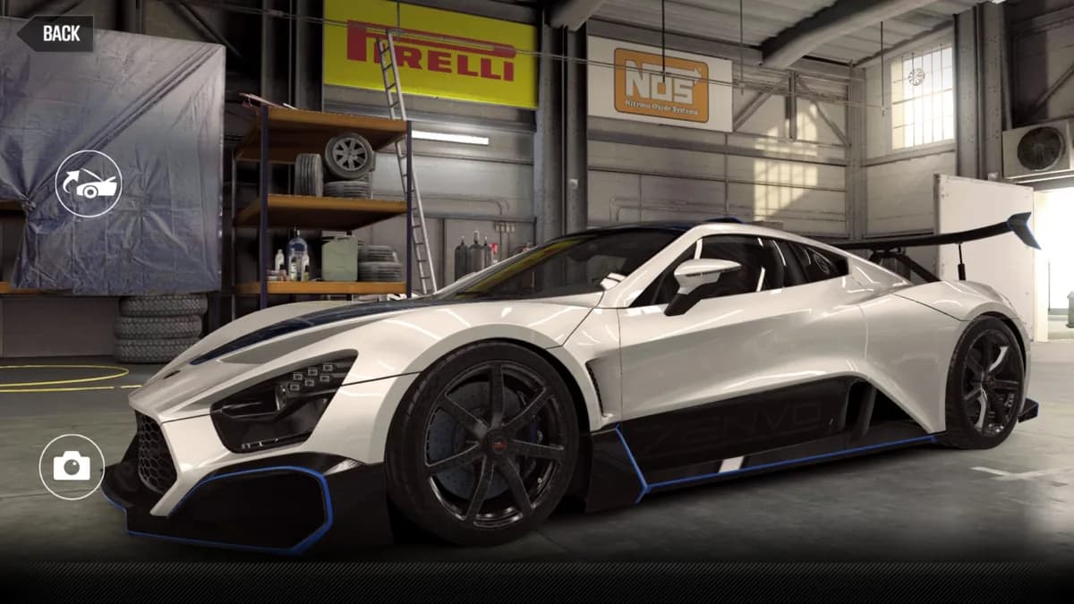 CSR2 Zenvo TSRS Gold Car