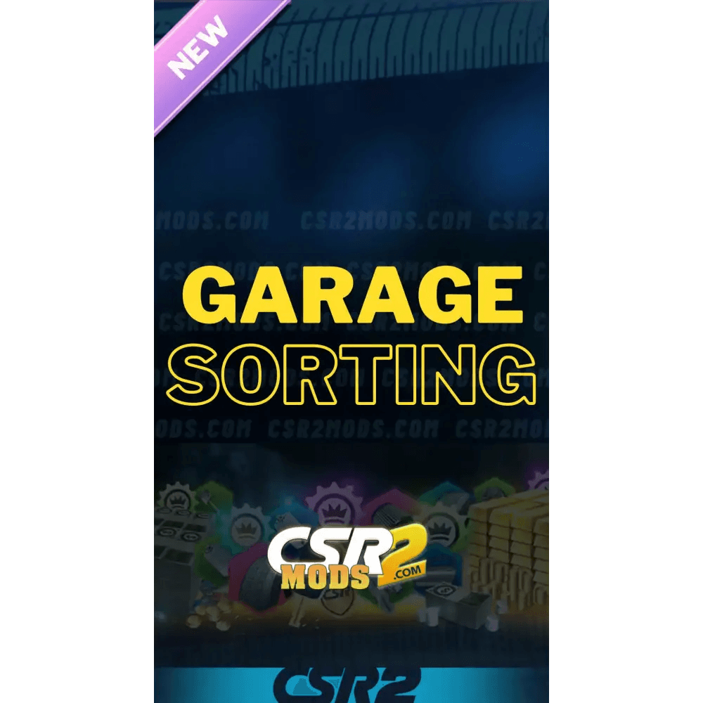 CSR2 Garage Sorting Service
