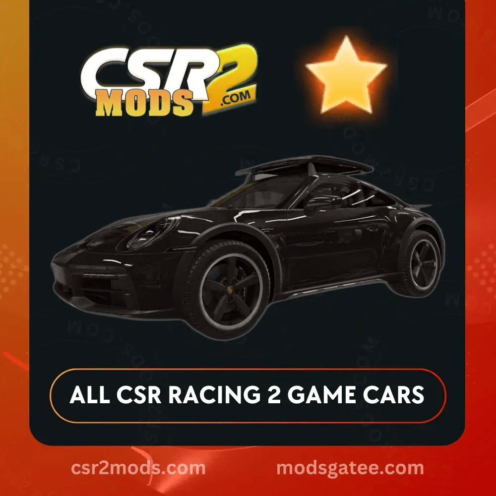CSR2 Porsche 911 Rallye Design Package Gold Stars CSR2 Car