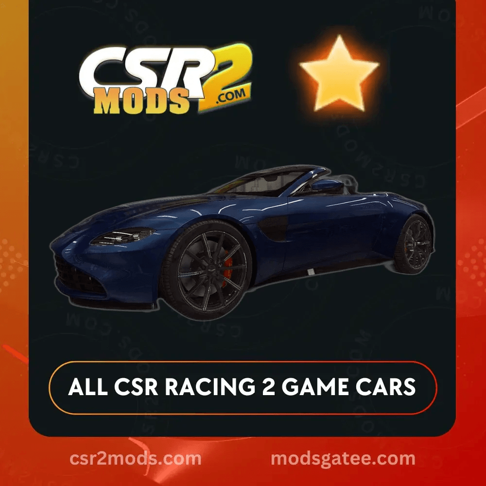 CSR2 Aston Martin Vantage Roadster Gold Stars CSR2 Car — image 2
