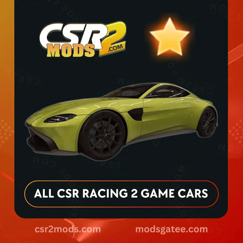 CSR2 Aston Martin Vantage Gold Stars Car | CSR2 MODS