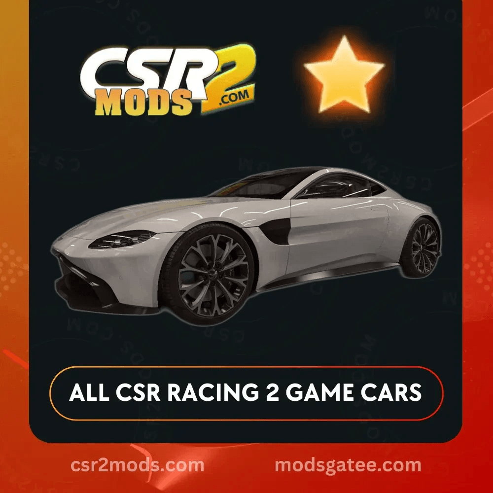 CSR2 Aston Martin Vantage Gold Stars Car | CSR2 MODS