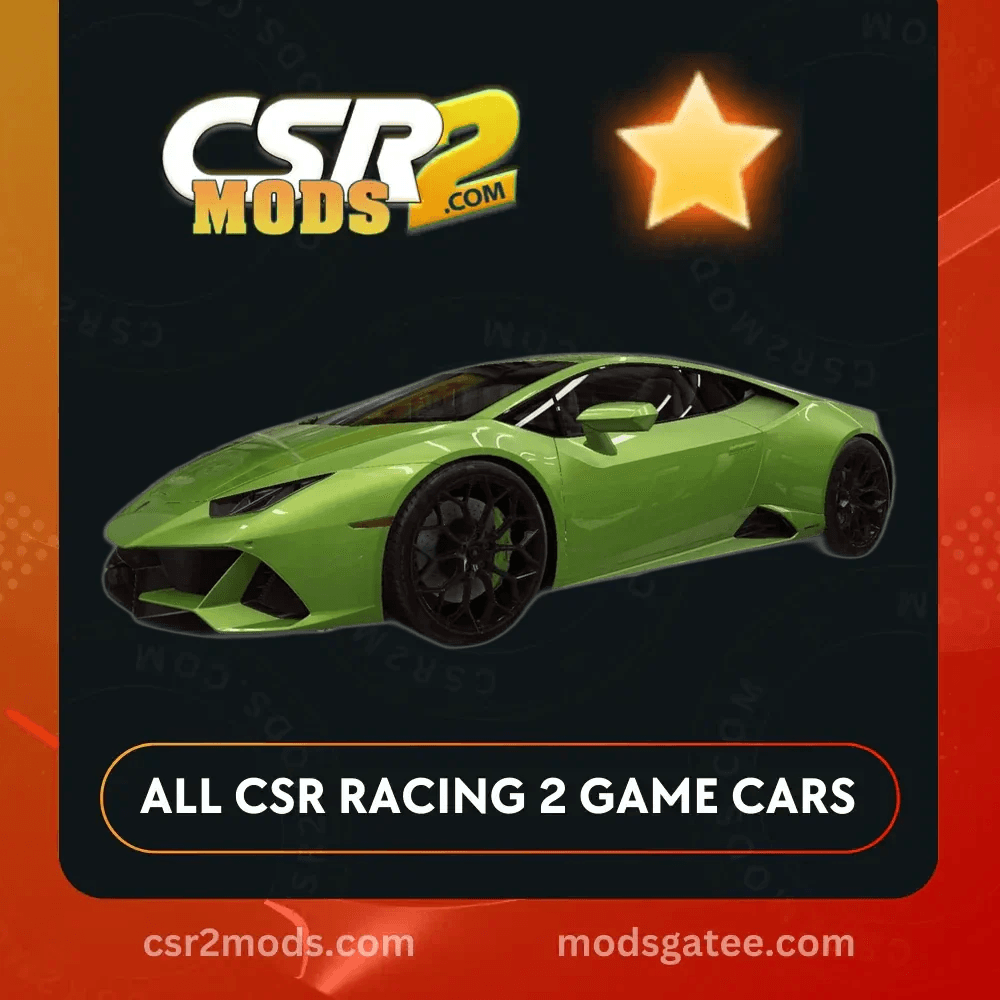 CSR2 Lamborghini Huracan Evo Coup Gold Stars Car | CSR2 MODS