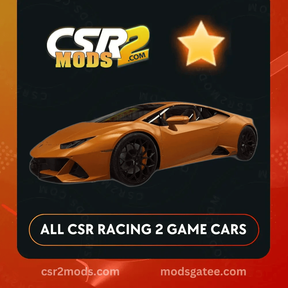 CSR2 Lamborghini Huracan Evo Coup Gold Stars Car | CSR2 MODS