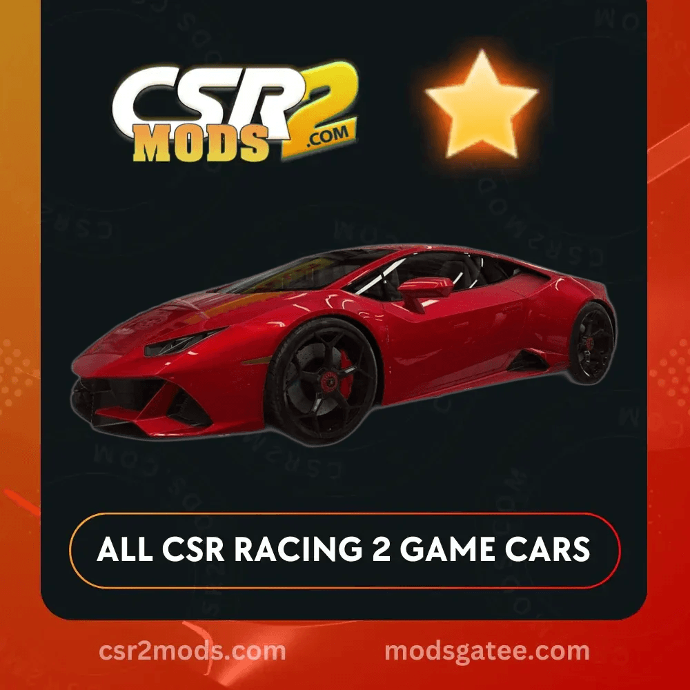 CSR2 Lamborghini Huracan Evo Coup Gold Stars Car | CSR2 MODS
