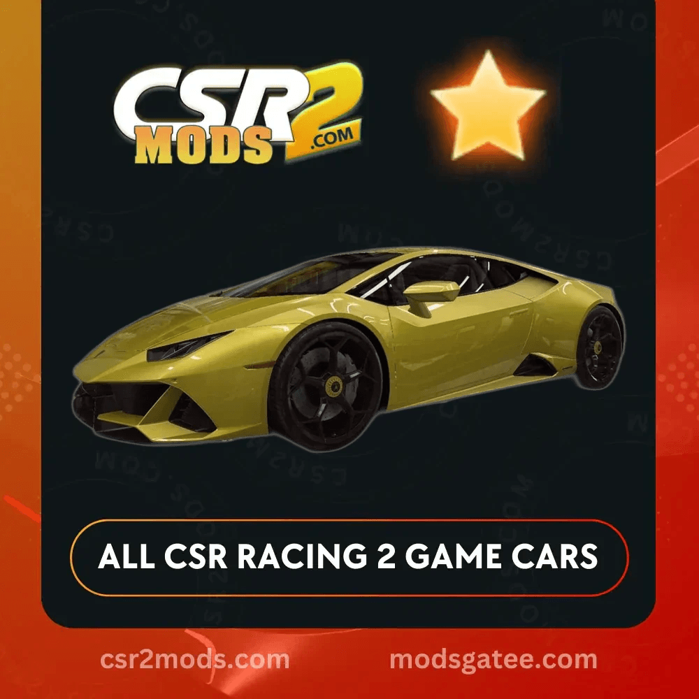 CSR2 Lamborghini Huracan Evo Coup Gold Stars Car | CSR2 MODS