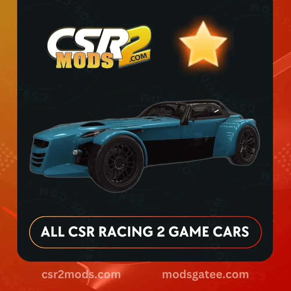 CSR2 Donkervoort D8 GTO Gold Stars CSR2 Car