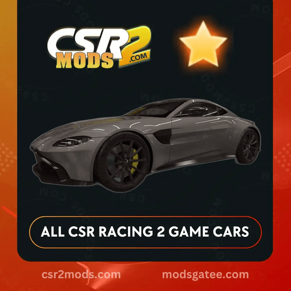 CSR2 Aston Martin Vantage Gold Stars Car | CSR2 MODS