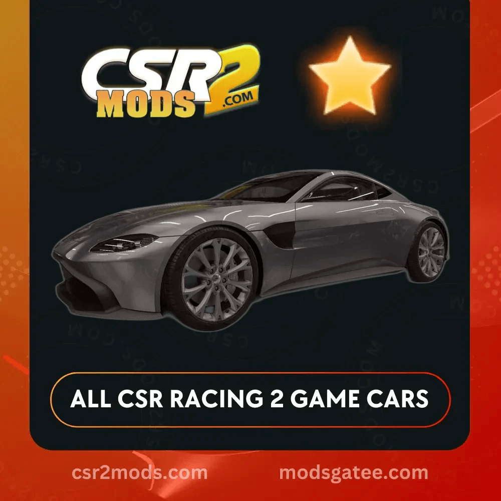 CSR2 Aston Martin Vantage Gold Stars Car | CSR2 MODS