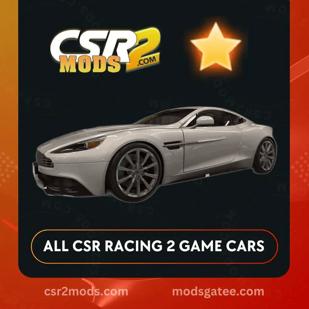 CSR2 Aston Martin Vanquish Gold Stars Car | CSR2 MODS
