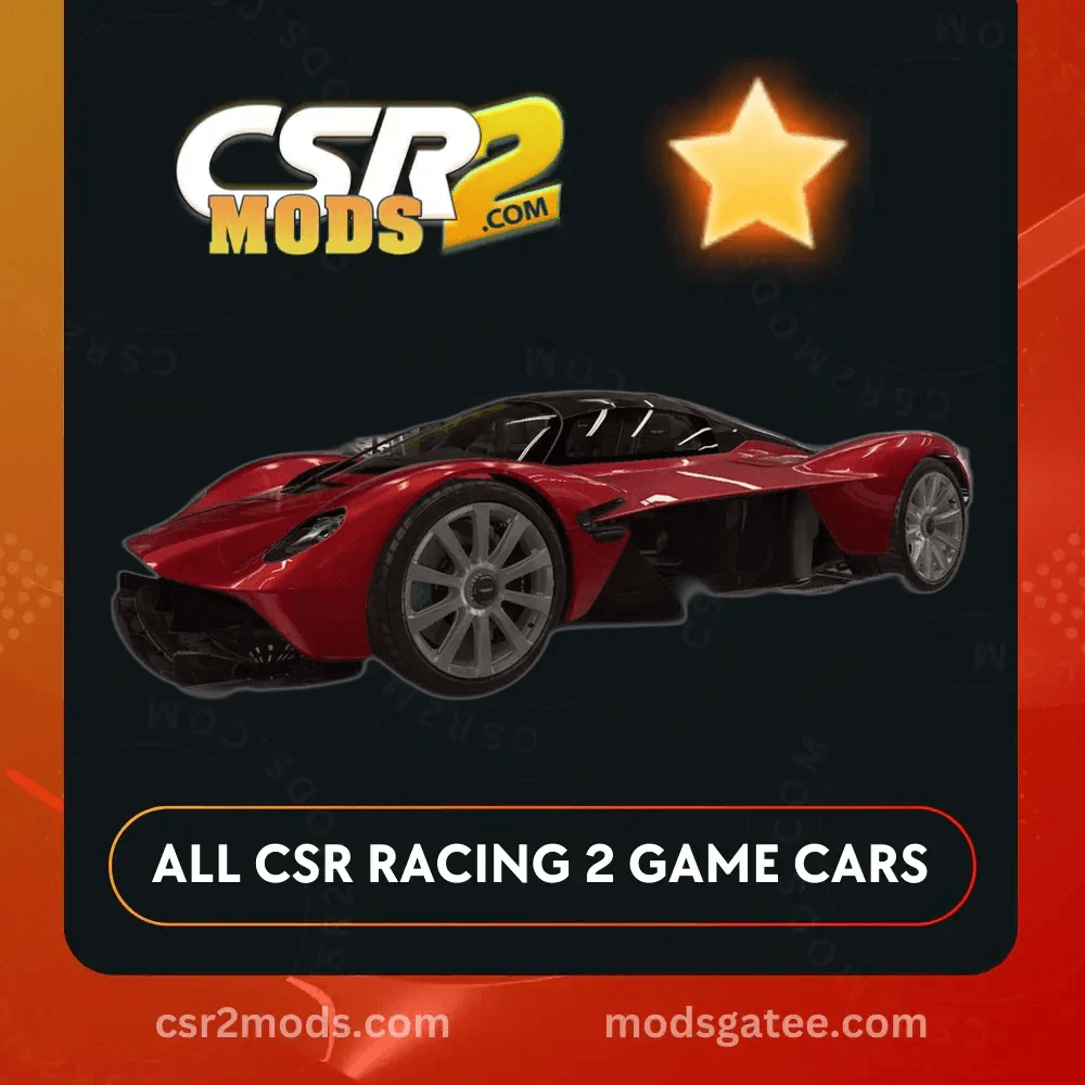 CSR2 Aston Martin Valkyrie Gold Stars Car | CSR2 MODS
