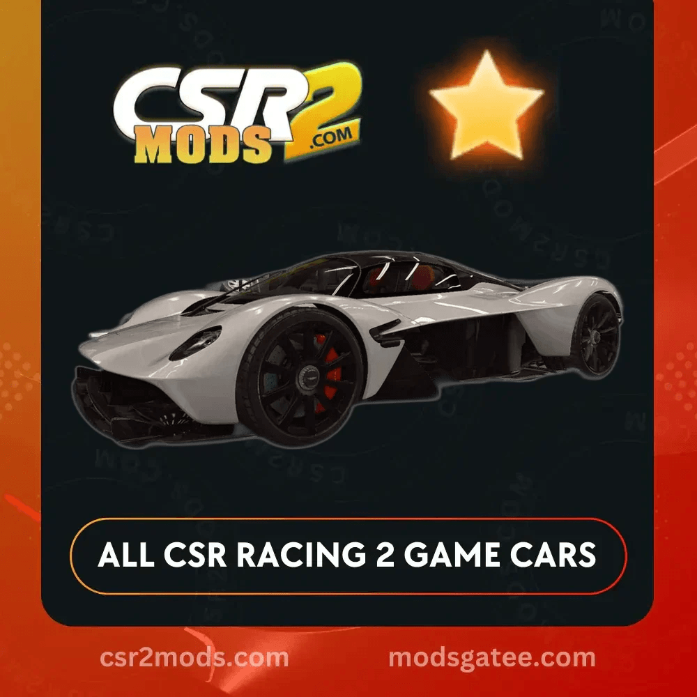 CSR2 Aston Martin Valkyrie Gold Stars Car | CSR2 MODS