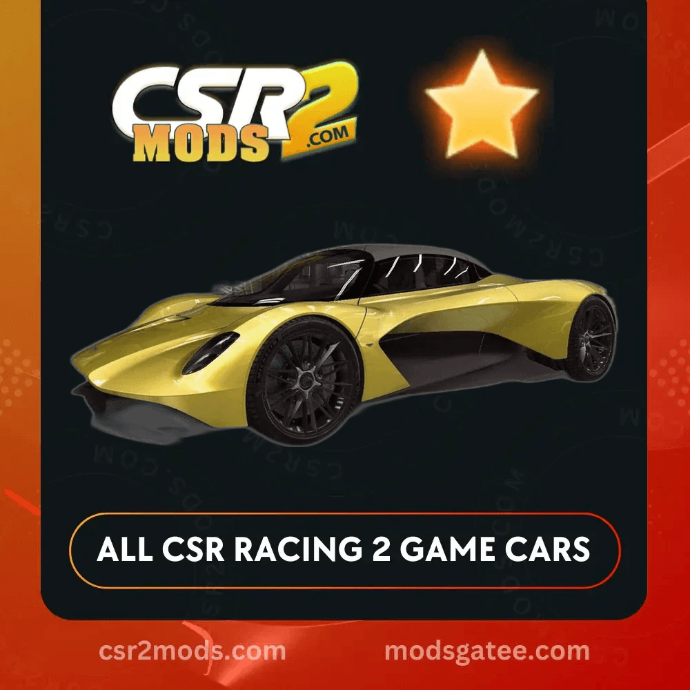 CSR2 Aston Martin Valhalla Concept Gold Stars Car | CSR2 MODS