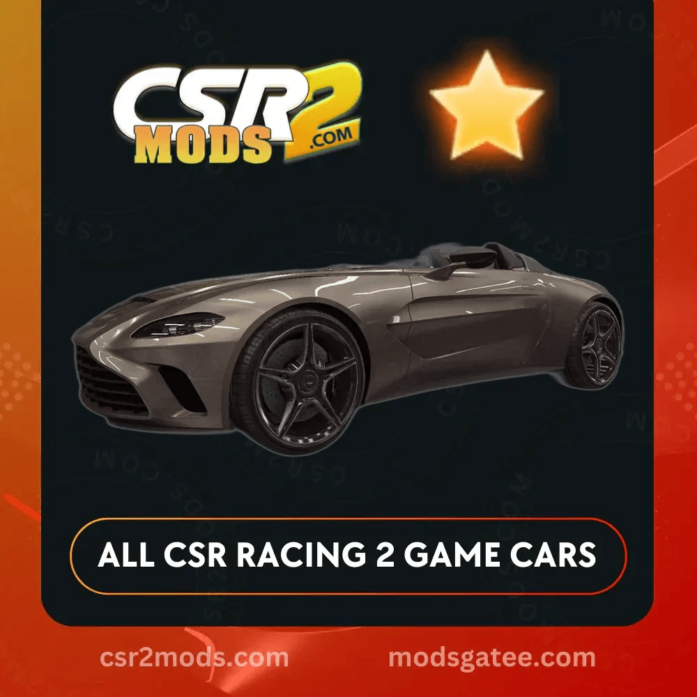 CSR2 Aston Martin V12 Speedster Gold Stars Car | CSR2 MODS