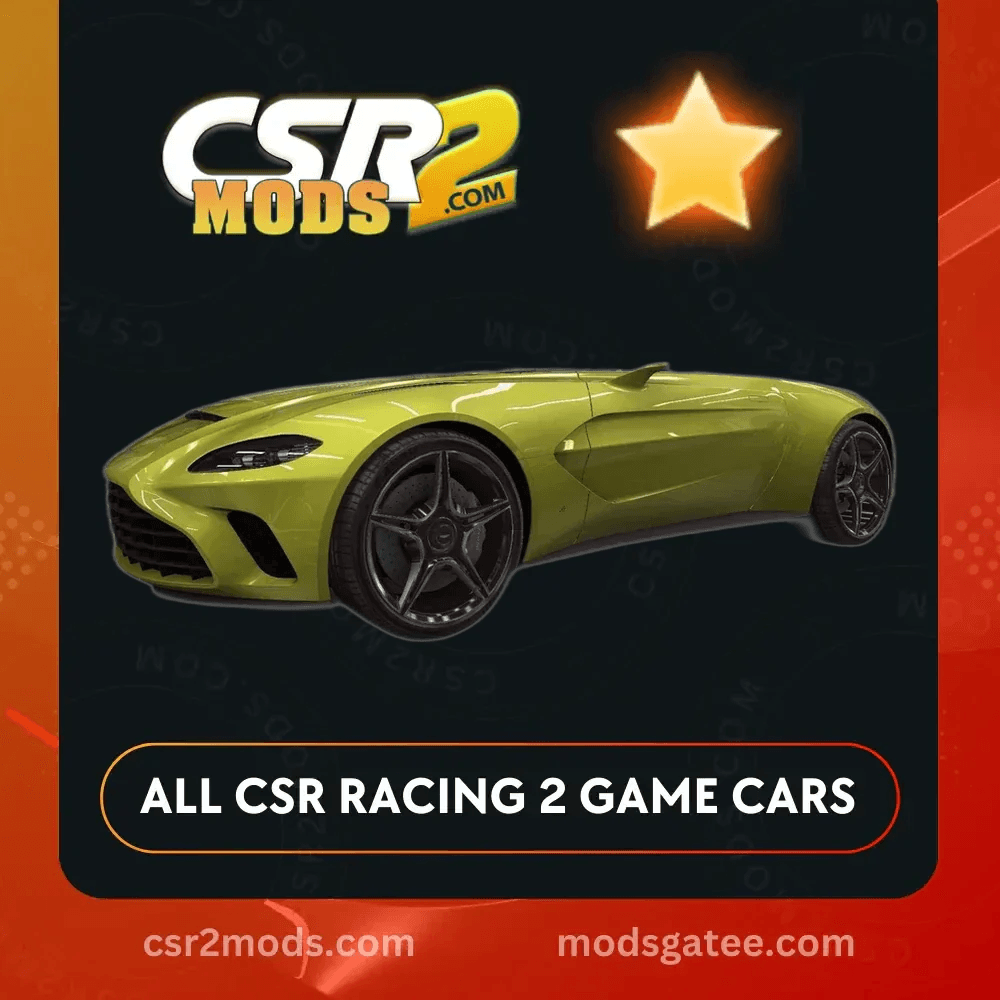 CSR2 Aston Martin V12 Speedster Gold Stars Car | CSR2 MODS