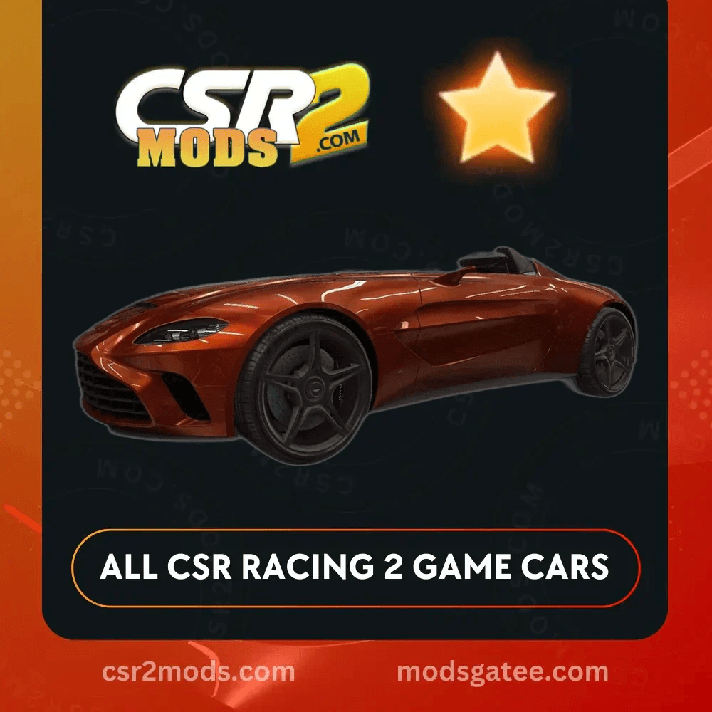 CSR2 Aston Martin V12 Speedster Gold Stars Car | CSR2 MODS