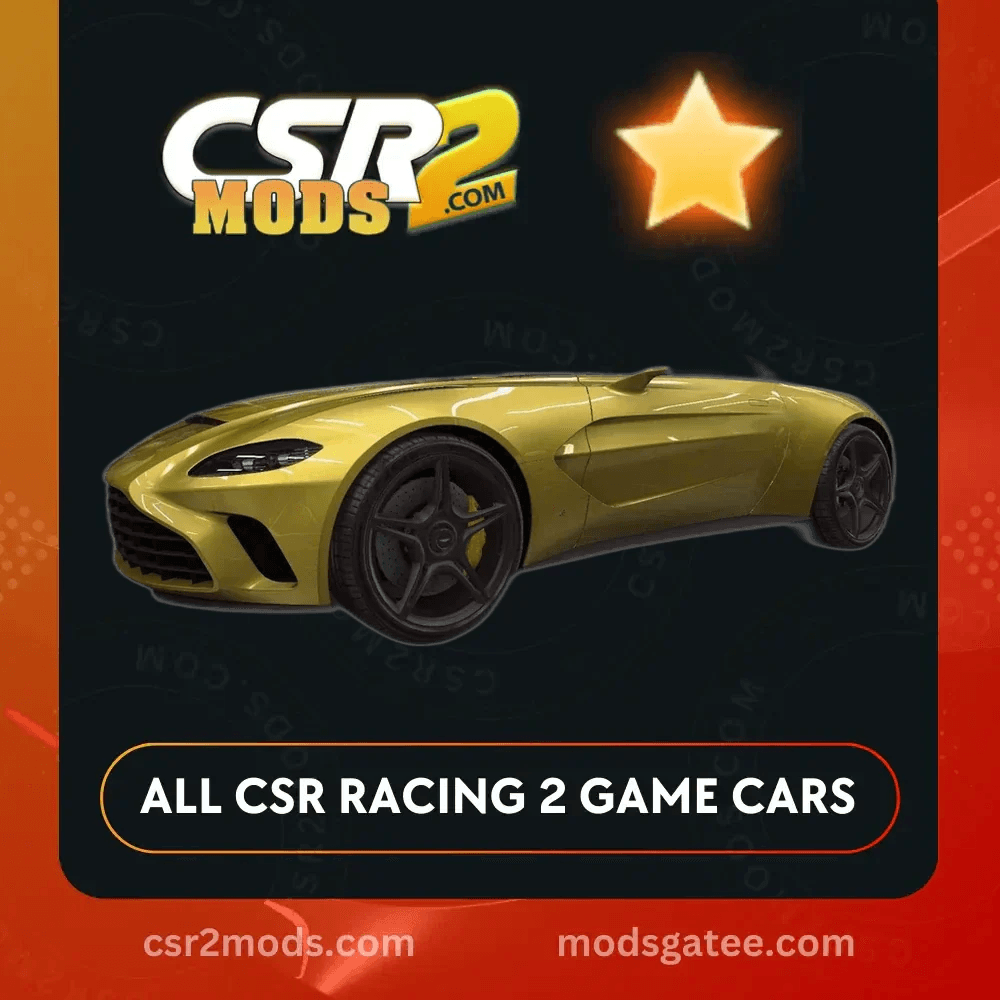 CSR2 Aston Martin V12 Speedster Gold Stars Car | CSR2 MODS