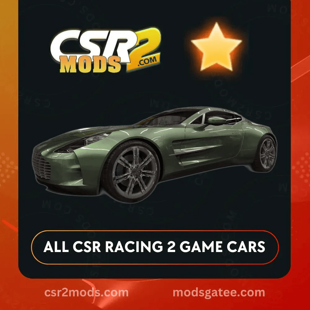CSR2 Aston Martin One 77 Gold Stars Car | CSR2 MODS