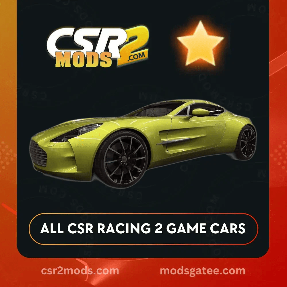 CSR2 Aston Martin One 77 Gold Stars Car | CSR2 MODS