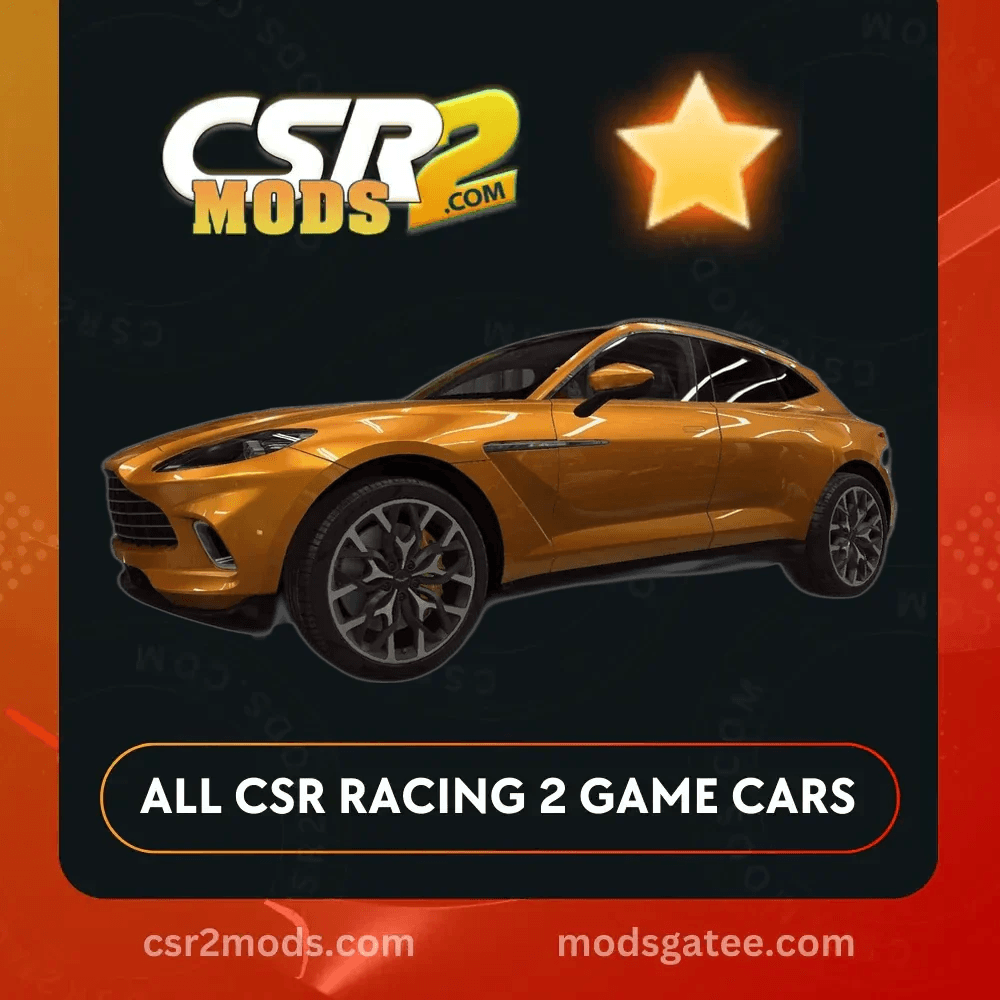 CSR2 Aston Martin Dbx Gold Stars Car | CSR2 MODS
