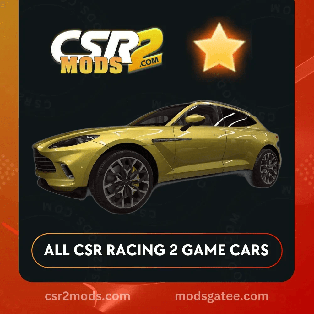 CSR2 Aston Martin Dbx Gold Stars Car | CSR2 MODS