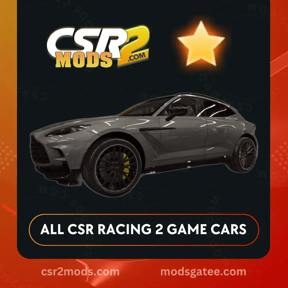 CSR2 Aston Martin Dbx 707 Gold Stars Car | CSR2 MODS
