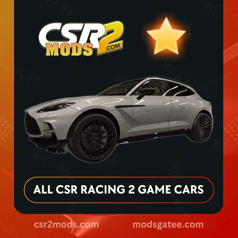 CSR2 Aston Martin Dbx 707 Gold Stars Car | CSR2 MODS
