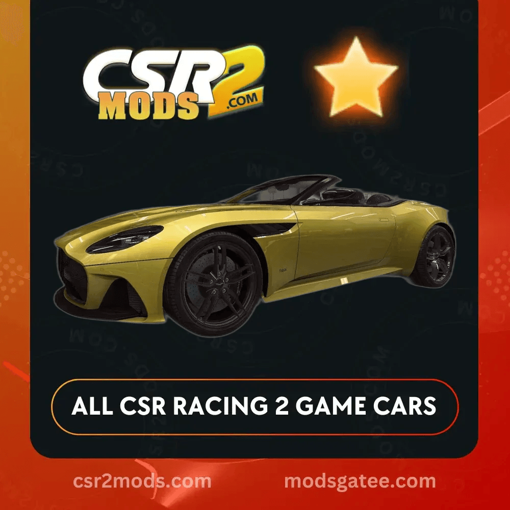 CSR2 Aston Martin Dbs Volante Gold Stars Car | CSR2 MODS