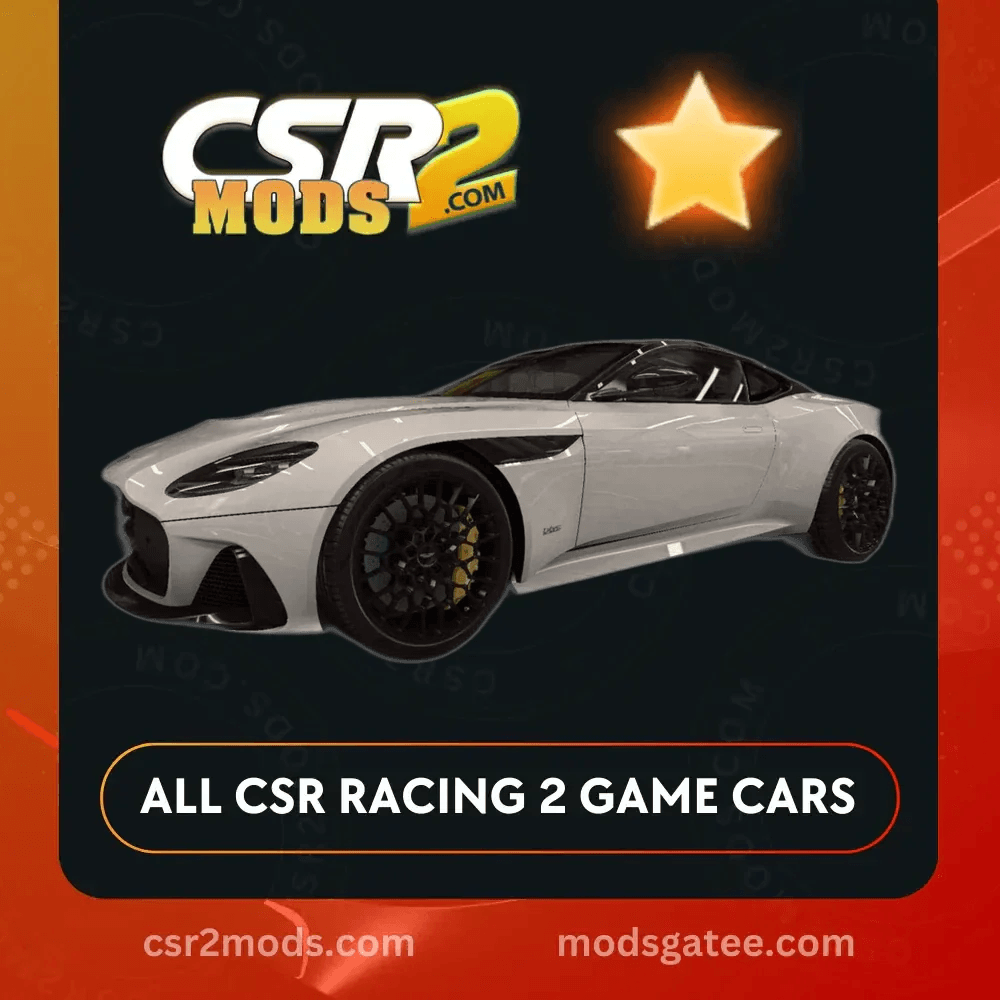 CSR2 Aston DBS Gold Stars Car | CSR2 MODS
