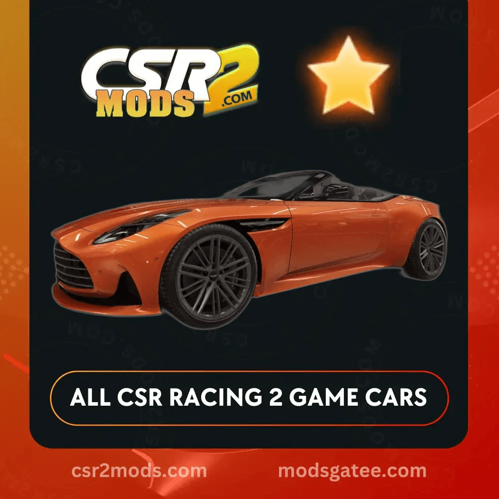 CSR2 Aston Martin Db12 Volante Gold Stars Car | CSR2 MODS