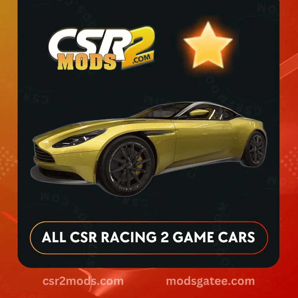 CSR2 Aston Martin Db11 Gold Stars Car | CSR2 MODS