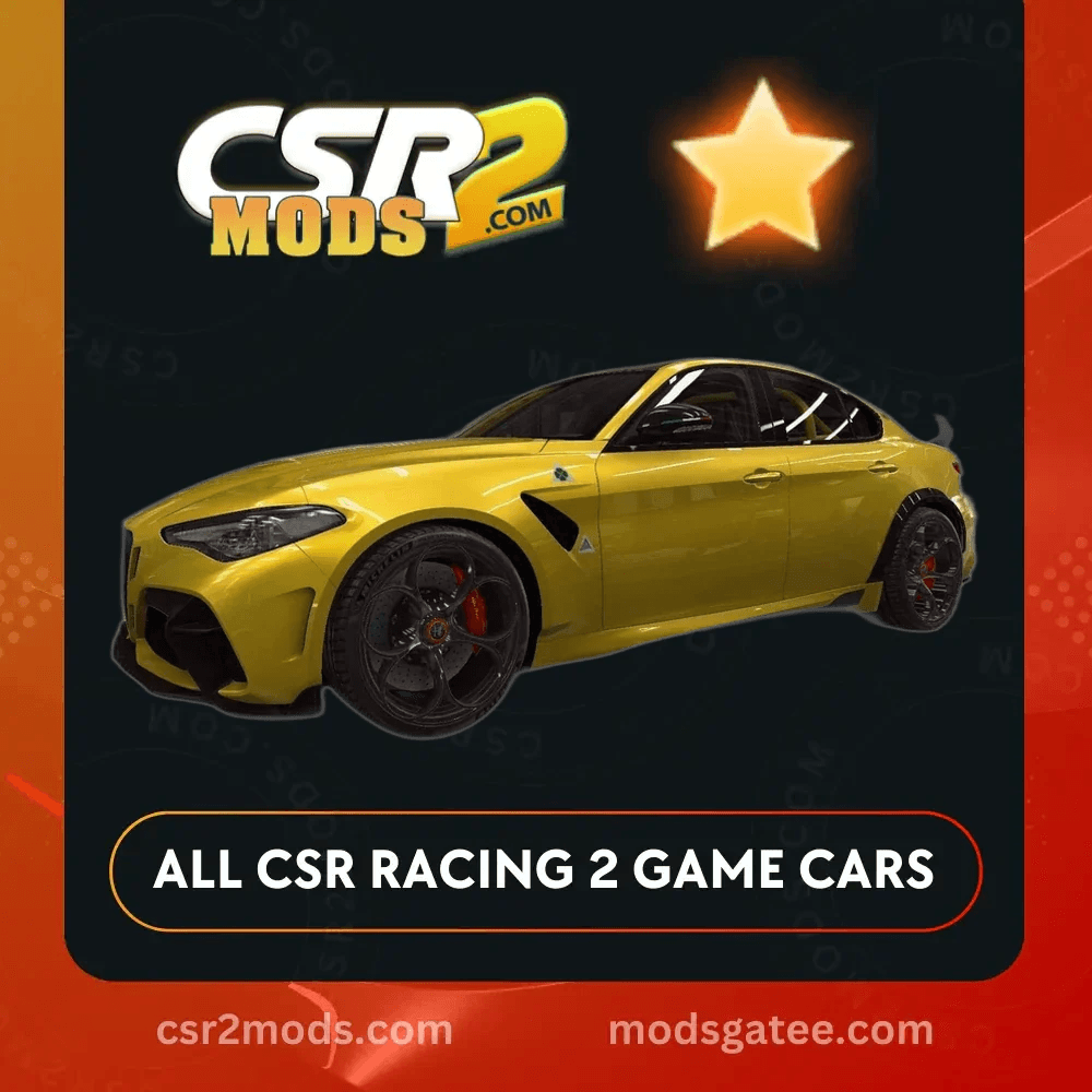 CSR2 Alfa Romeo Giulia Gtam Gold Stars CSR2 Car — image 4