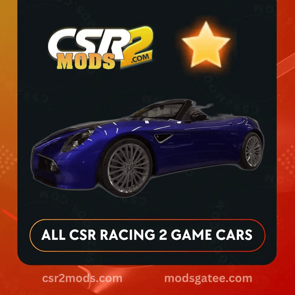 CSR2 Alfa Romeo 8C Spider Gold Stars CSR2 Car — image 2