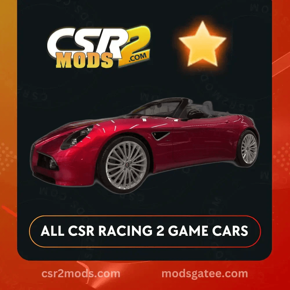 CSR2 Alfa Romeo 8C Spider Gold Stars CSR2 Car — image 4