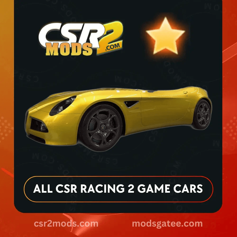 CSR2 Alfa Romeo 8C Spider Gold Stars CSR2 Car — image 5