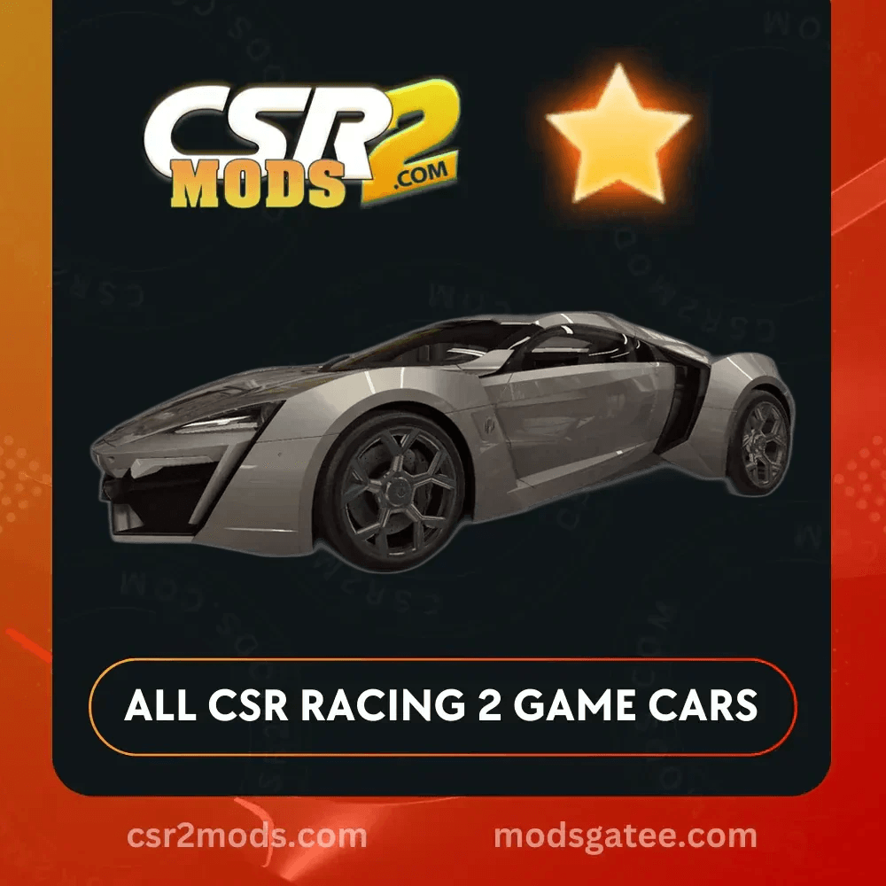 CSR2 W Motors Lykan Hypersport Gold Stars Car | CSR2 MODS