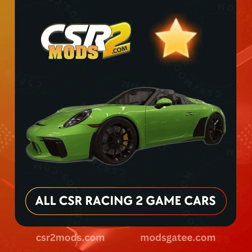 CSR2 Porsche 911 Speedster Gold Stars CSR2 Car
