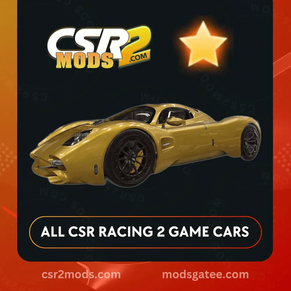CSR2 Pagani Utopia Gold Stars CSR2 Car