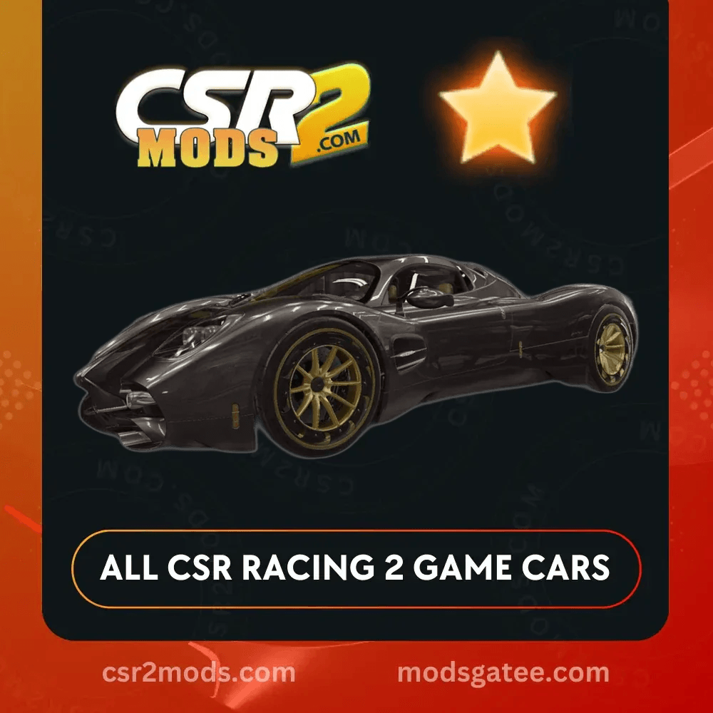 CSR2 Pagani Utopia Gold Stars Car | CSR2 MODS