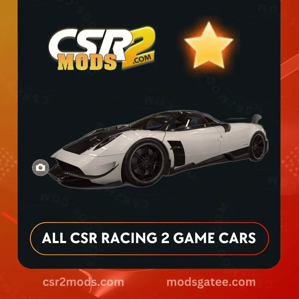 CSR2 Pagani Huayra Bc Gold Stars Car | CSR2 MODS