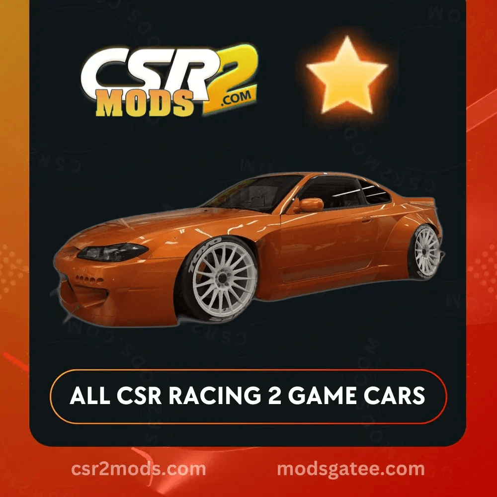 CSR2 Nissan Rocket Bunny Silvia S15 Gold Stars CSR2 Car