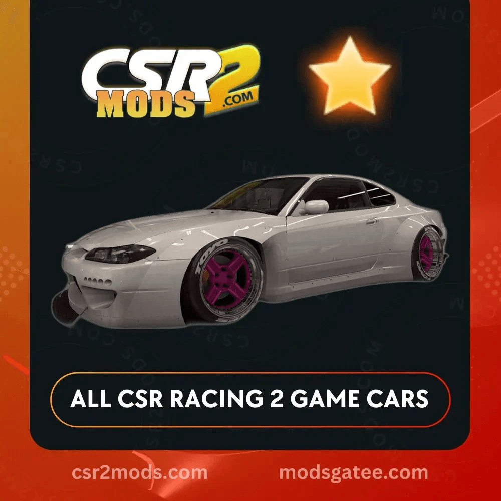 CSR2 Nissan Rocket Bunny Silvia S15 Gold Stars Car | CSR2 MODS