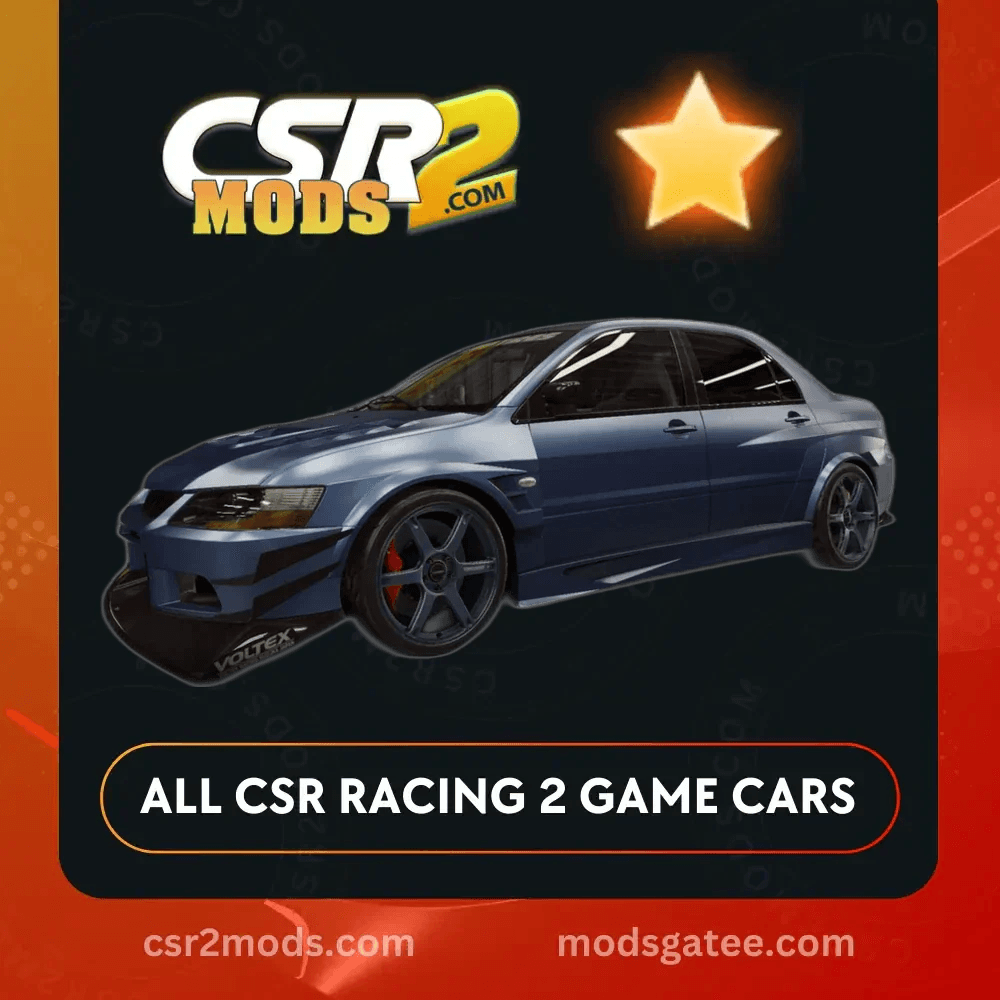 CSR2 Mitsubishi Voltex Lancer Evolution IX Gold Stars CSR2 Car