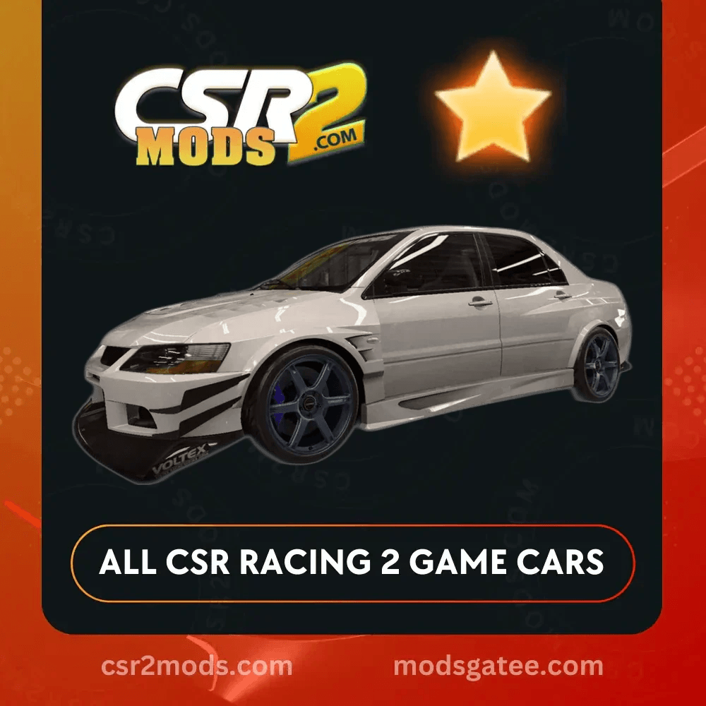 CSR2 Mitsubishi Voltex Lancer Evolution LX Gold Stars Car | CSR2 MODS