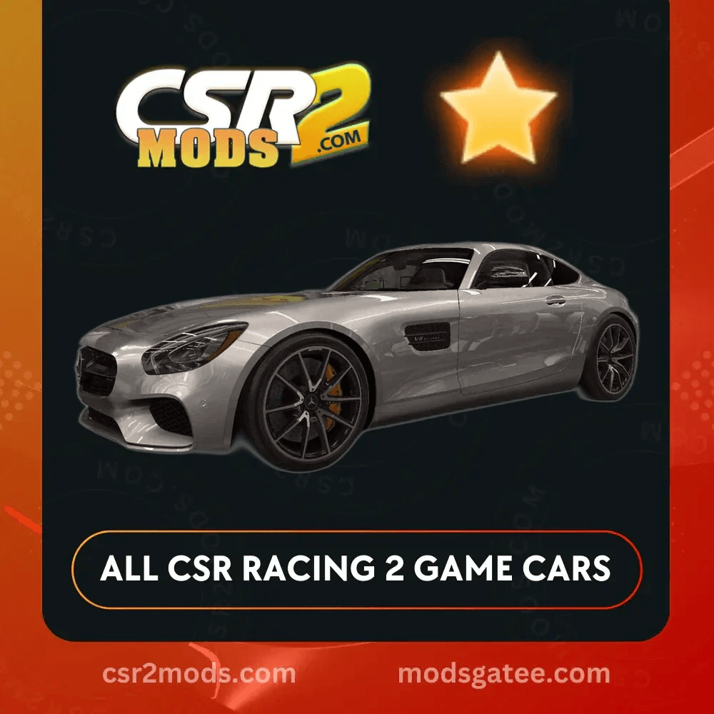 CSR2 Mercedes AMG Gt Gold Stars Car | CSR2 MODS