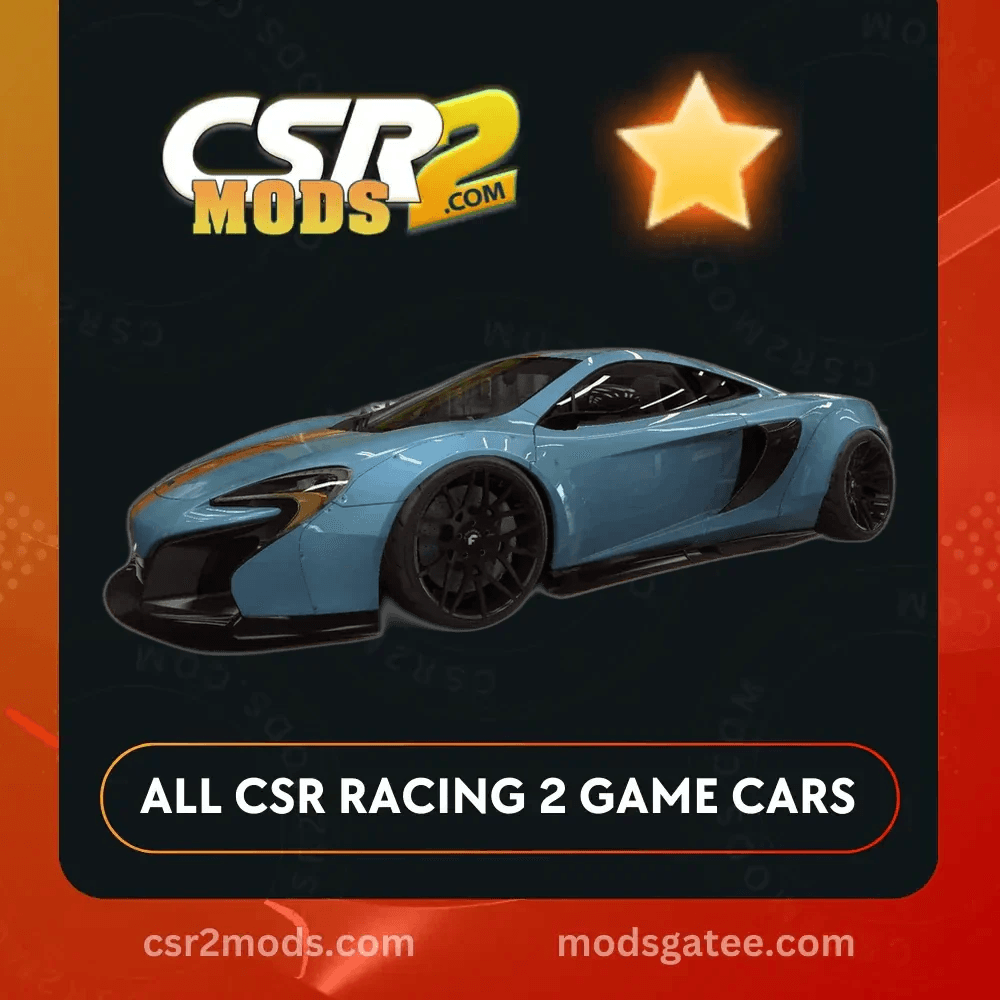 CSR2 Mclaren Liberty Walk 650S Gold Stars Car | CSR2 MODS