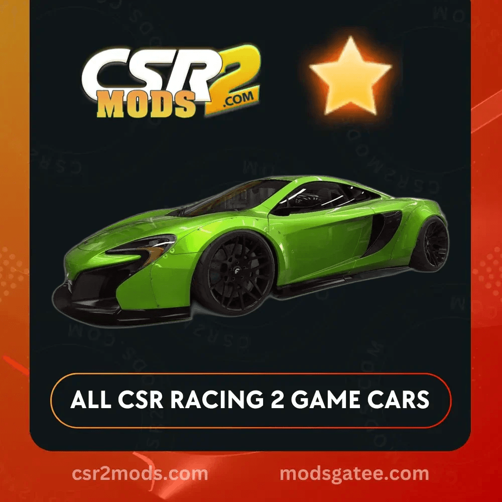 CSR2 Mclaren Liberty Walk 650S Gold Stars Car | CSR2 MODS