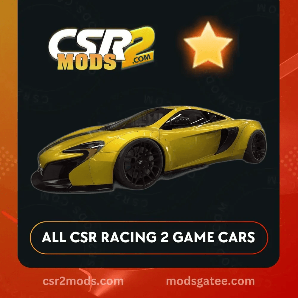 CSR2 Mclaren Liberty Walk 650S Gold Stars Car | CSR2 MODS